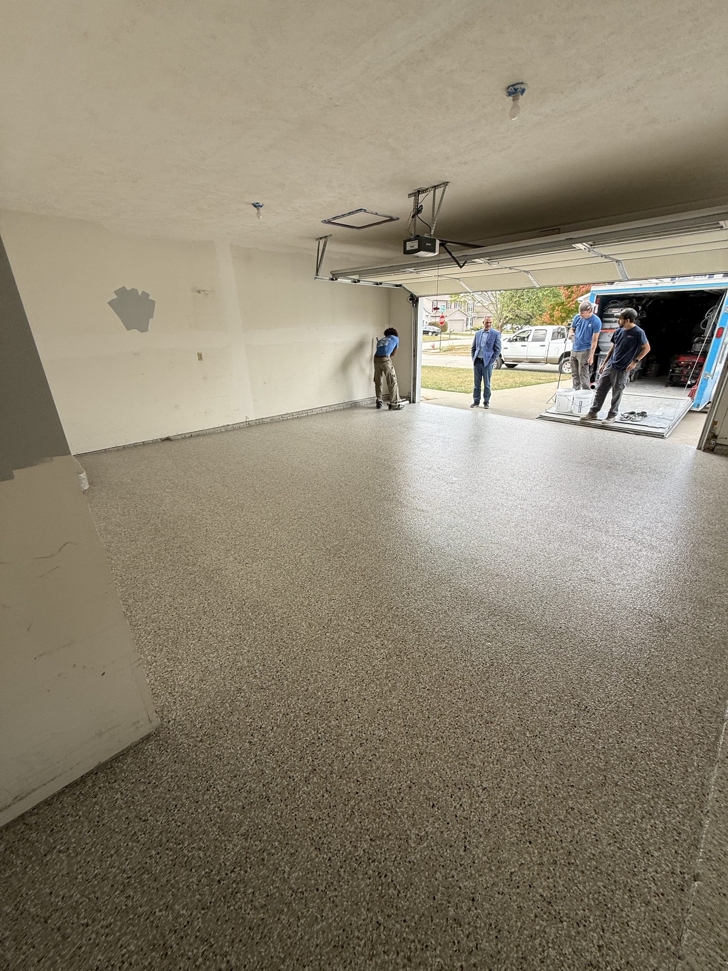 Paul's Creekbed Garage Floor Coating - Photo 5