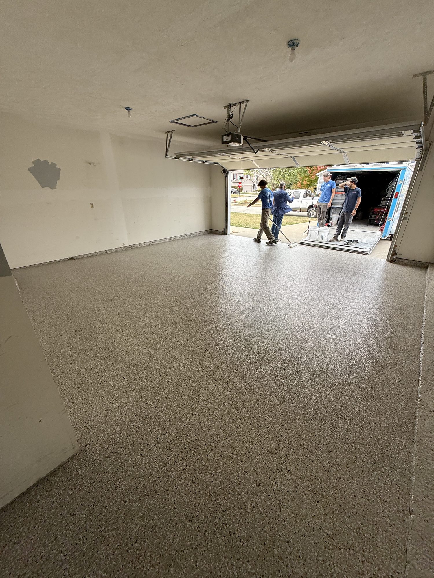 Paul's Creekbed Garage Floor Coating - Photo 7