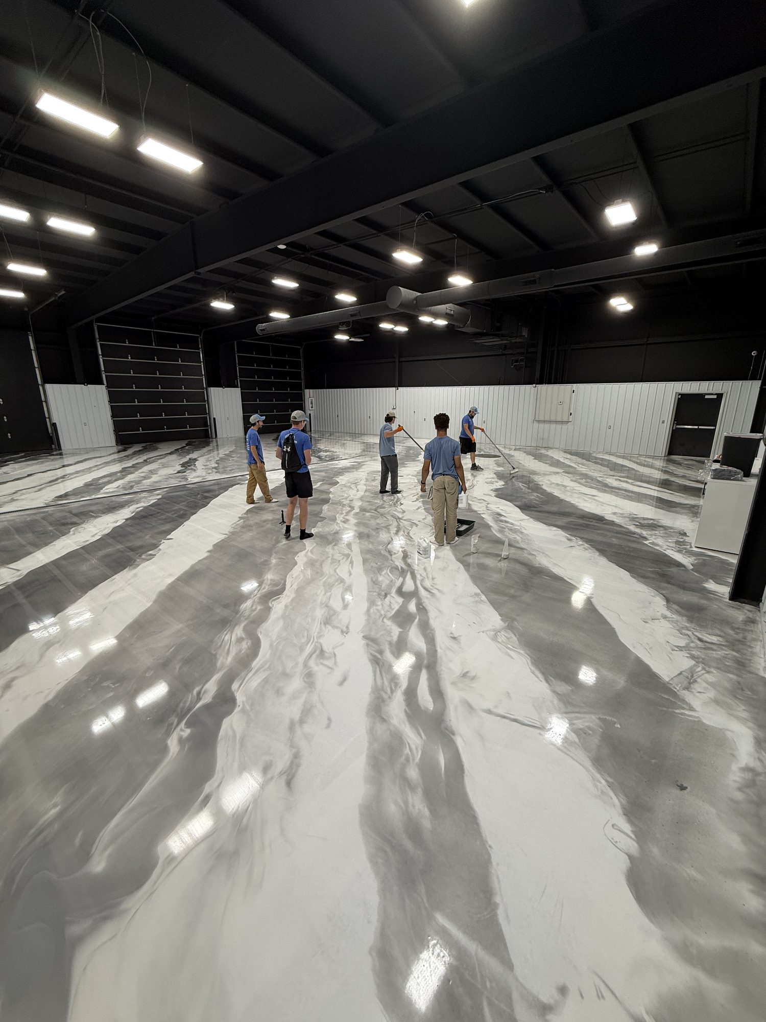 AutoHouse of Bloomington Metallic Epoxy Showroom Floor - Photo 14