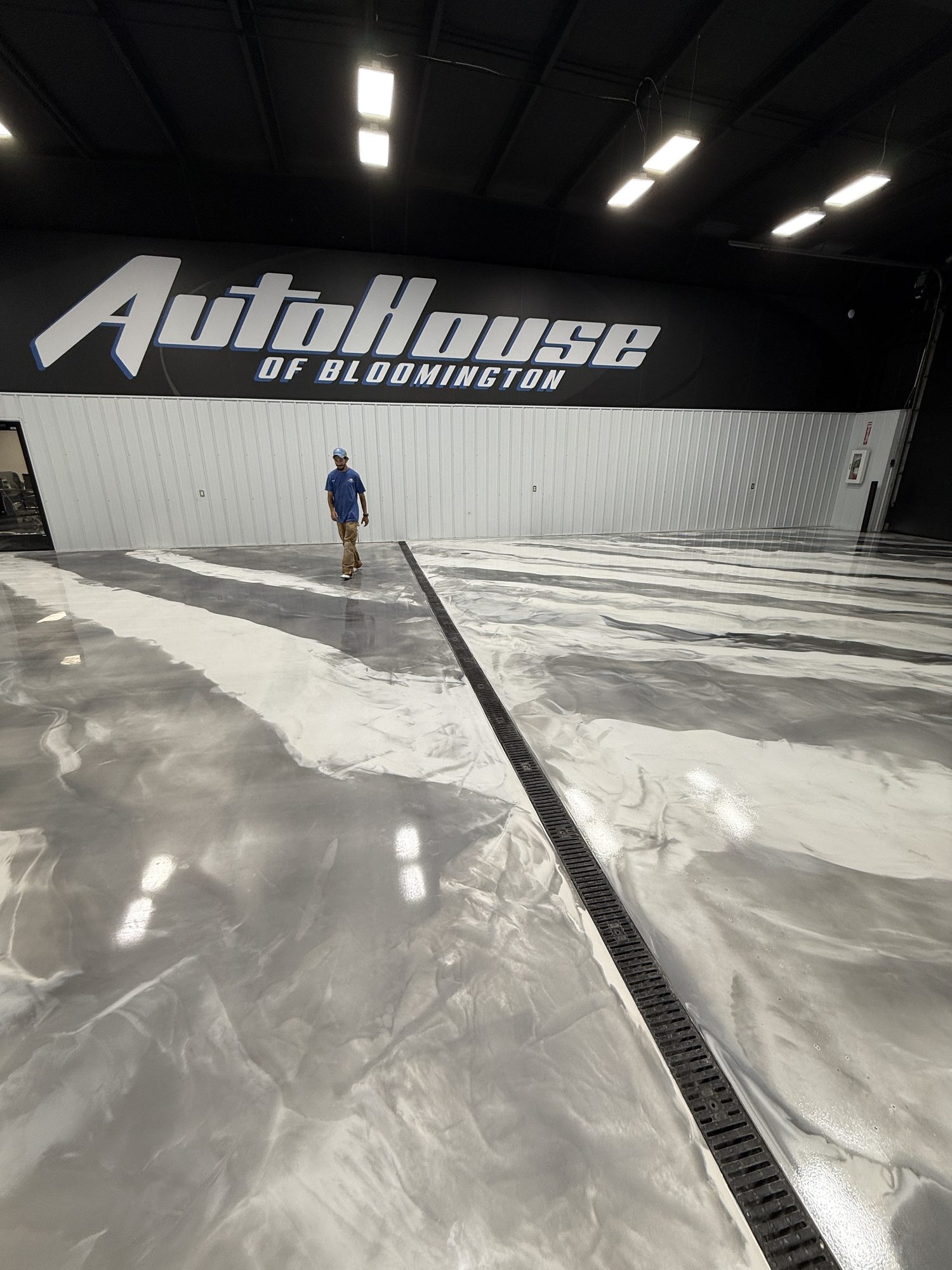 AutoHouse of Bloomington Metallic Epoxy Showroom Floor - Photo 18