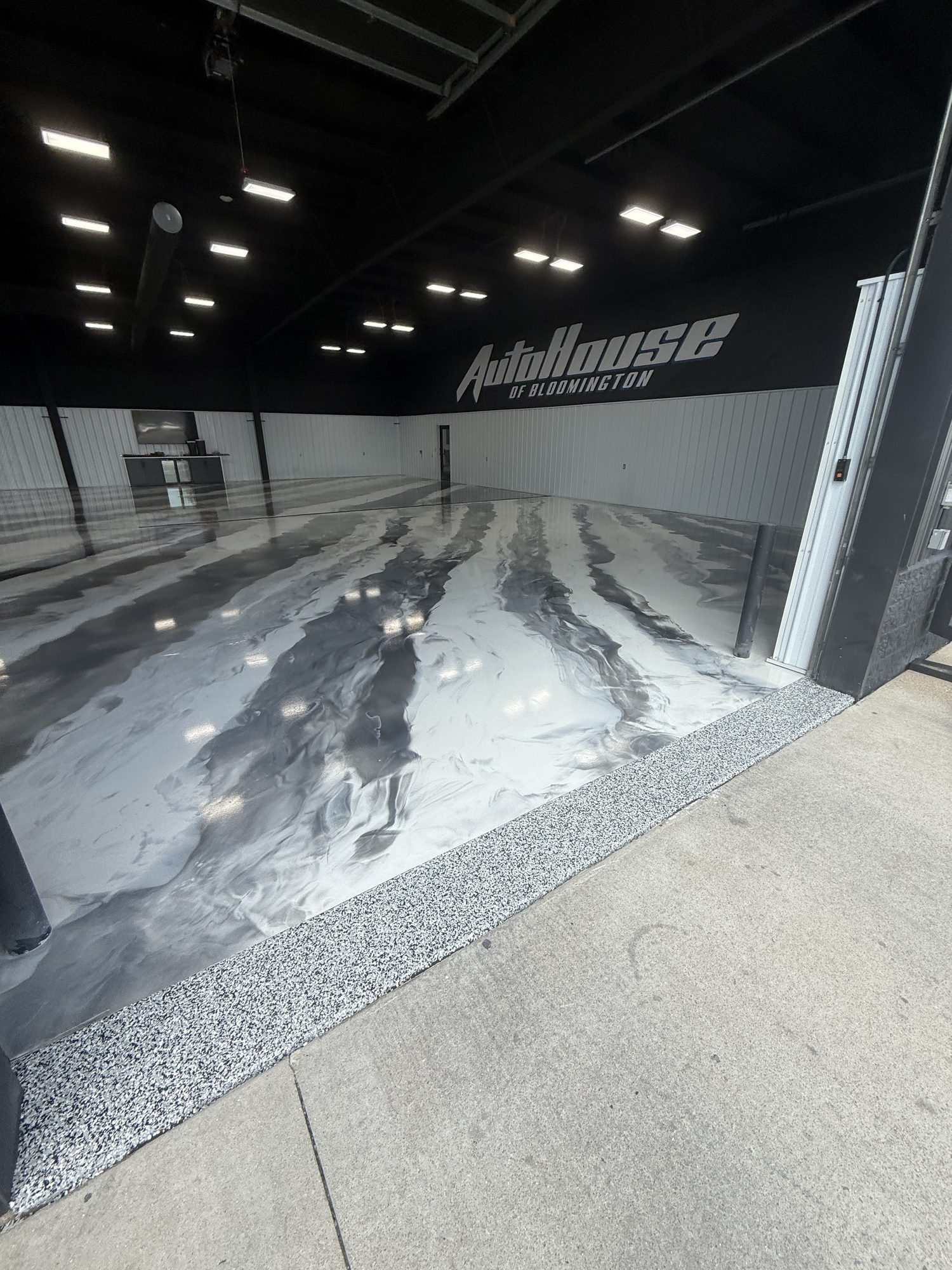 AutoHouse of Bloomington Metallic Epoxy Showroom Floor - Photo 23