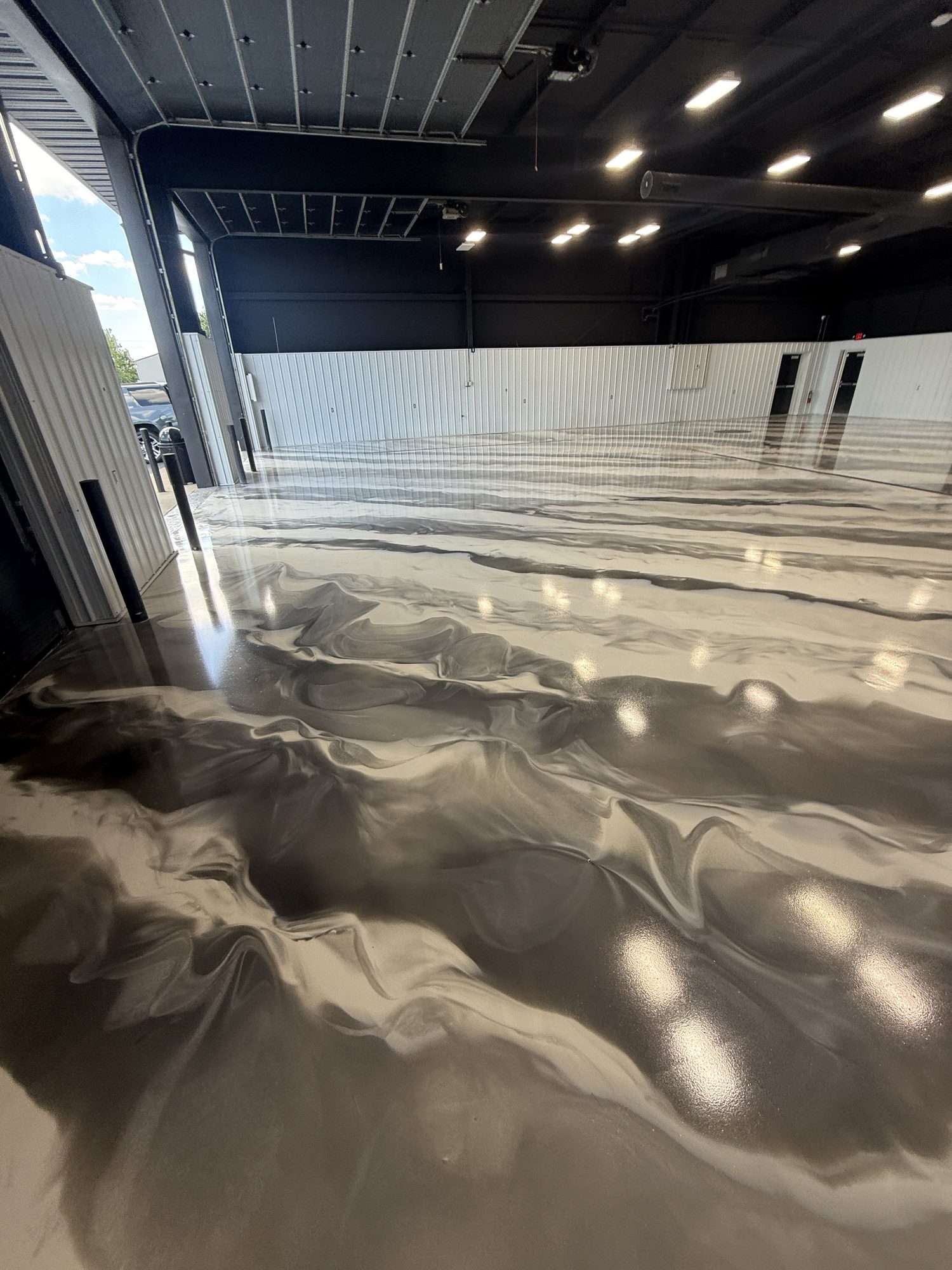 AutoHouse of Bloomington Metallic Epoxy Showroom Floor - Photo 26