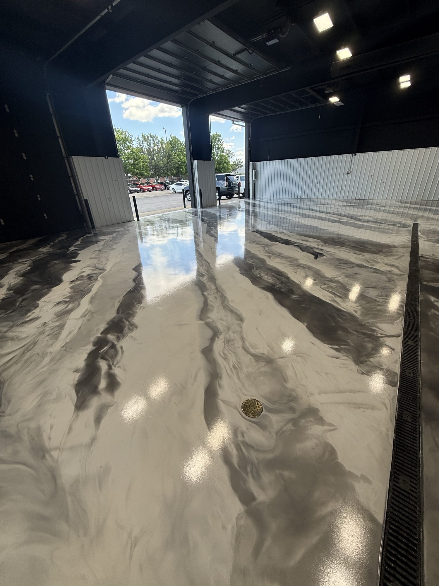 AutoHouse of Bloomington Metallic Epoxy Showroom Floor - Photo 27