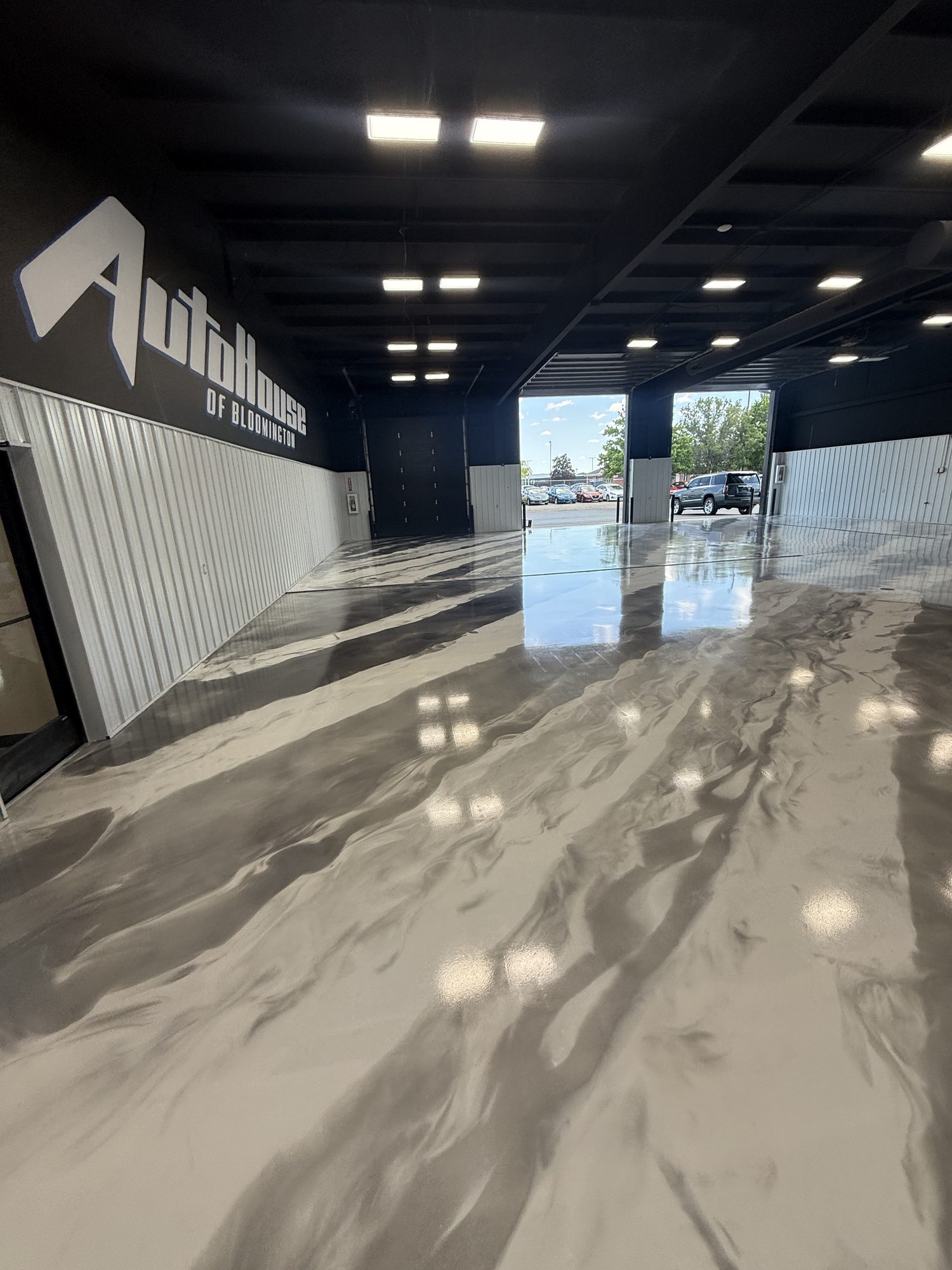 AutoHouse of Bloomington Metallic Epoxy Showroom Floor - Photo 28