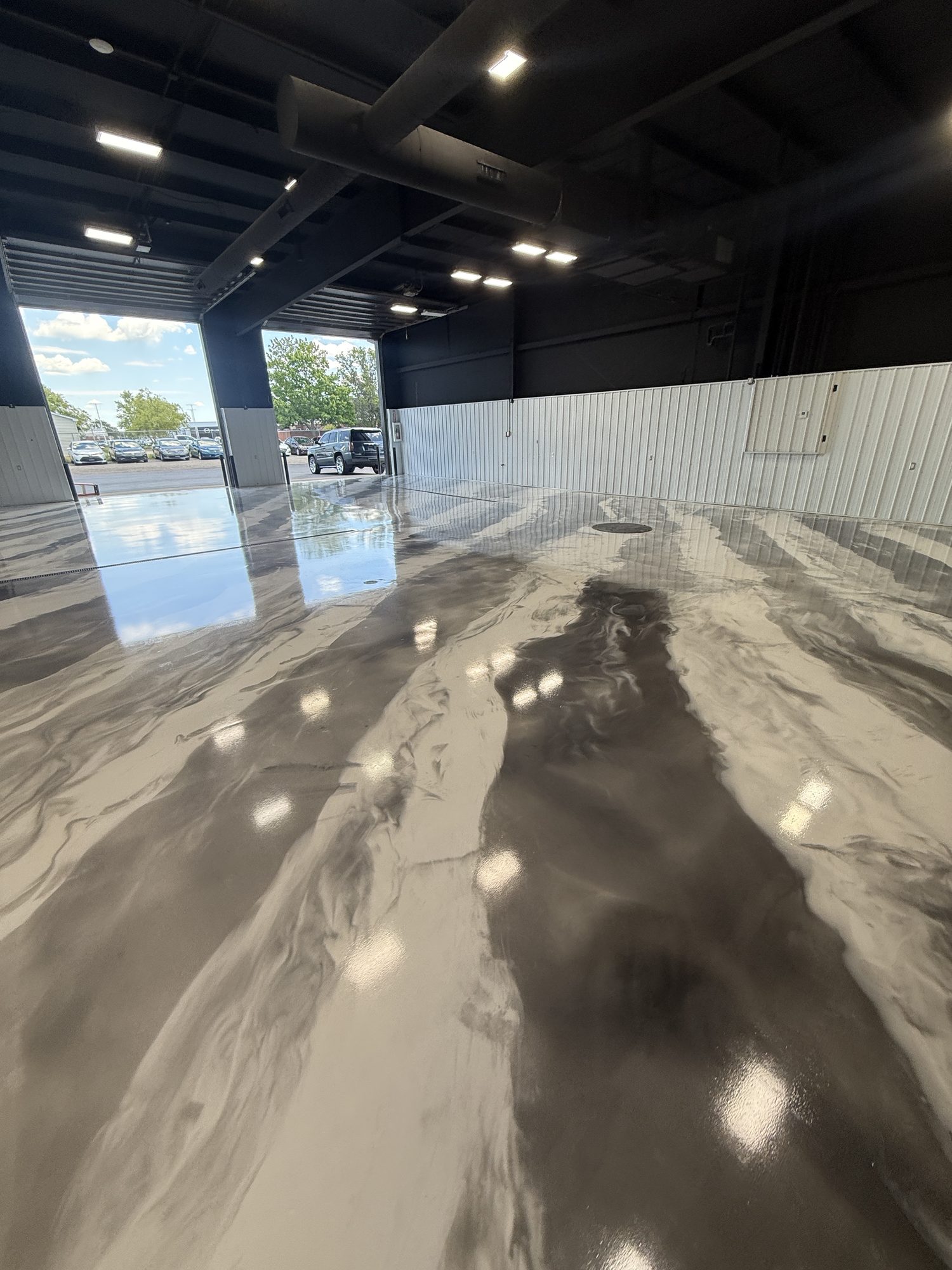 AutoHouse of Bloomington Metallic Epoxy Showroom Floor - Photo 29