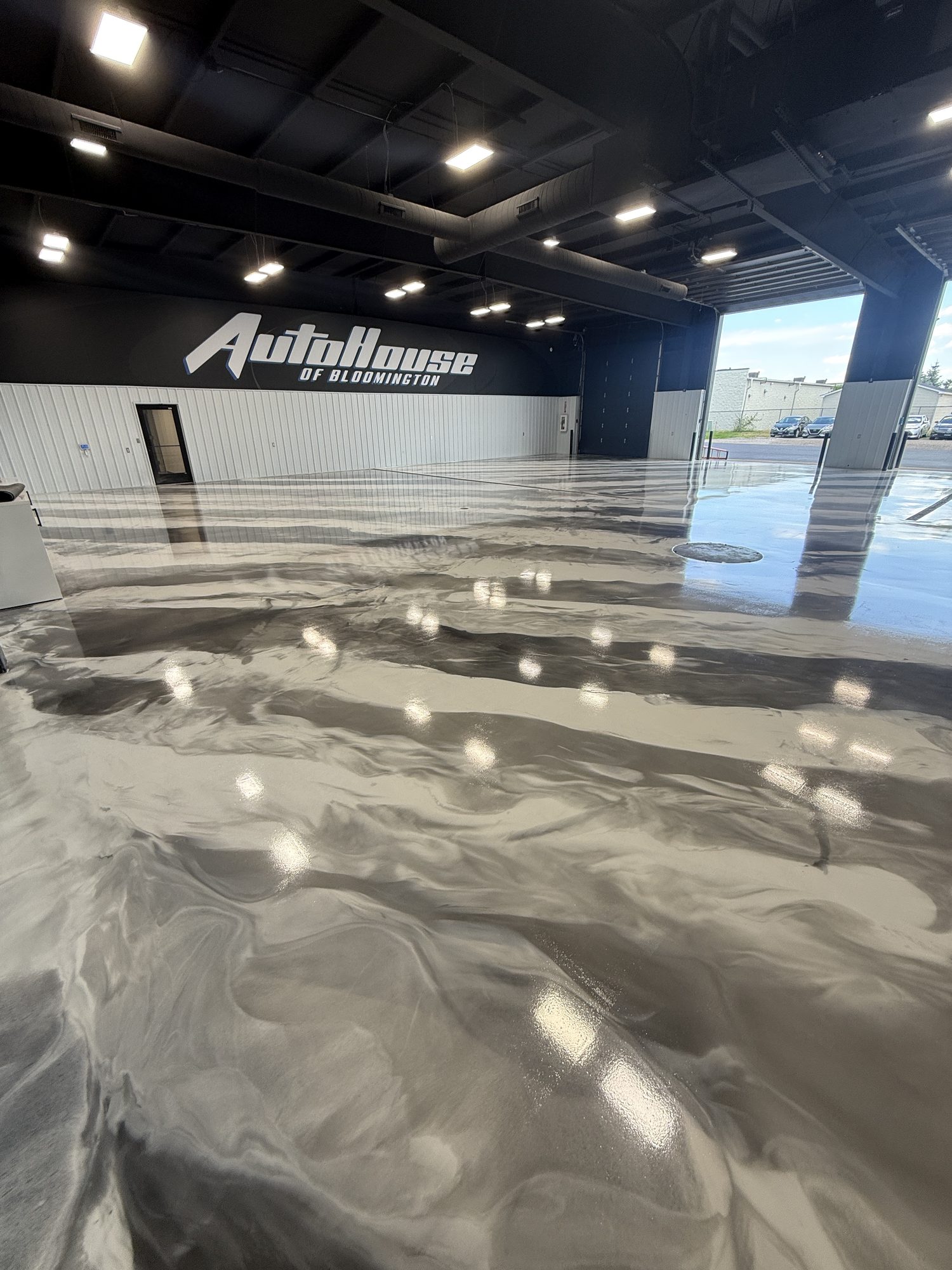 AutoHouse of Bloomington Metallic Epoxy Showroom Floor - Photo 30