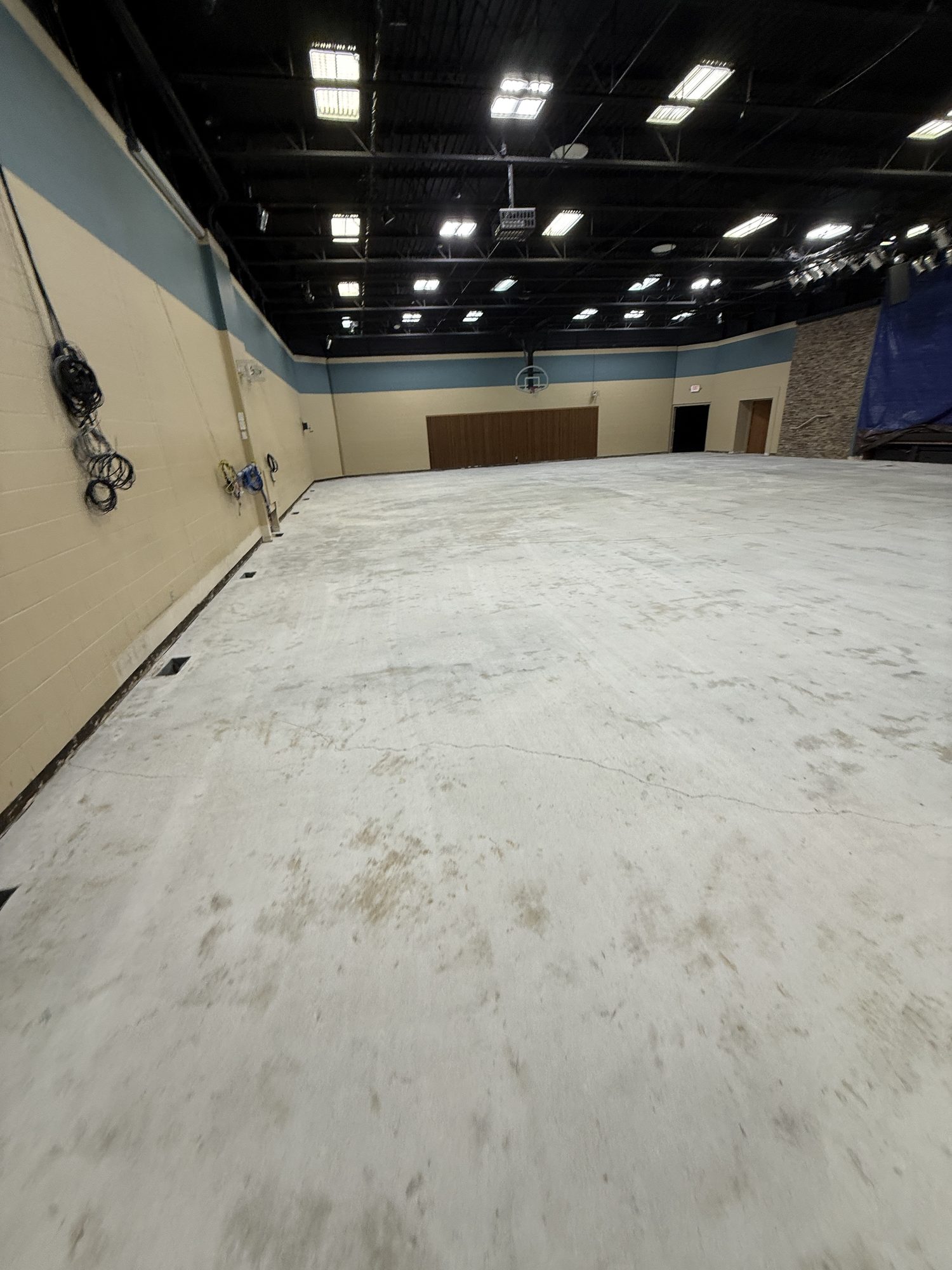 Lincoln Christian Church Carpet Removal and Floor Grind - Photo 7
