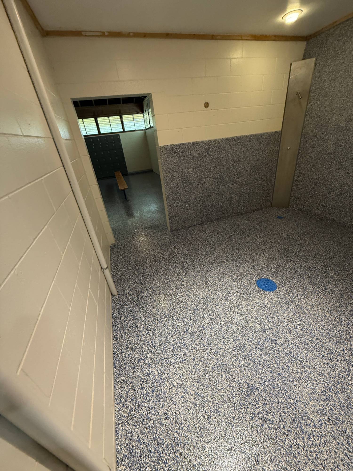 Comlara Park Beach House & Campground Shower Floor Coatings - After