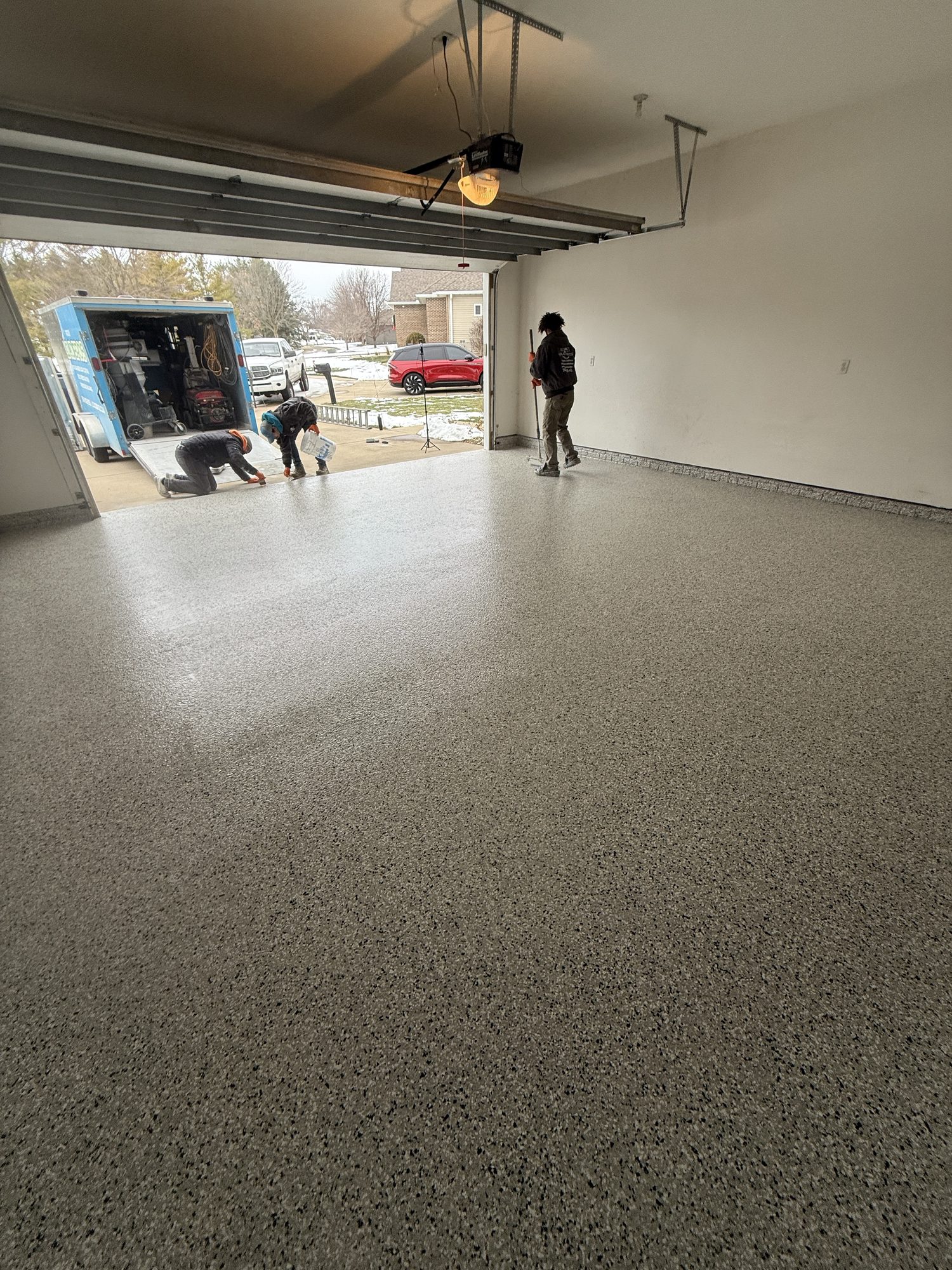 Melinda's Cabin Fever Garage Floor Coating - After