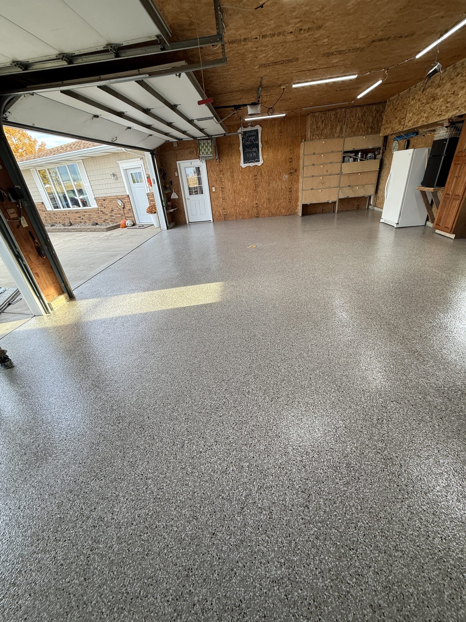 Creekbed 3-Car Garage Floor Coating - After