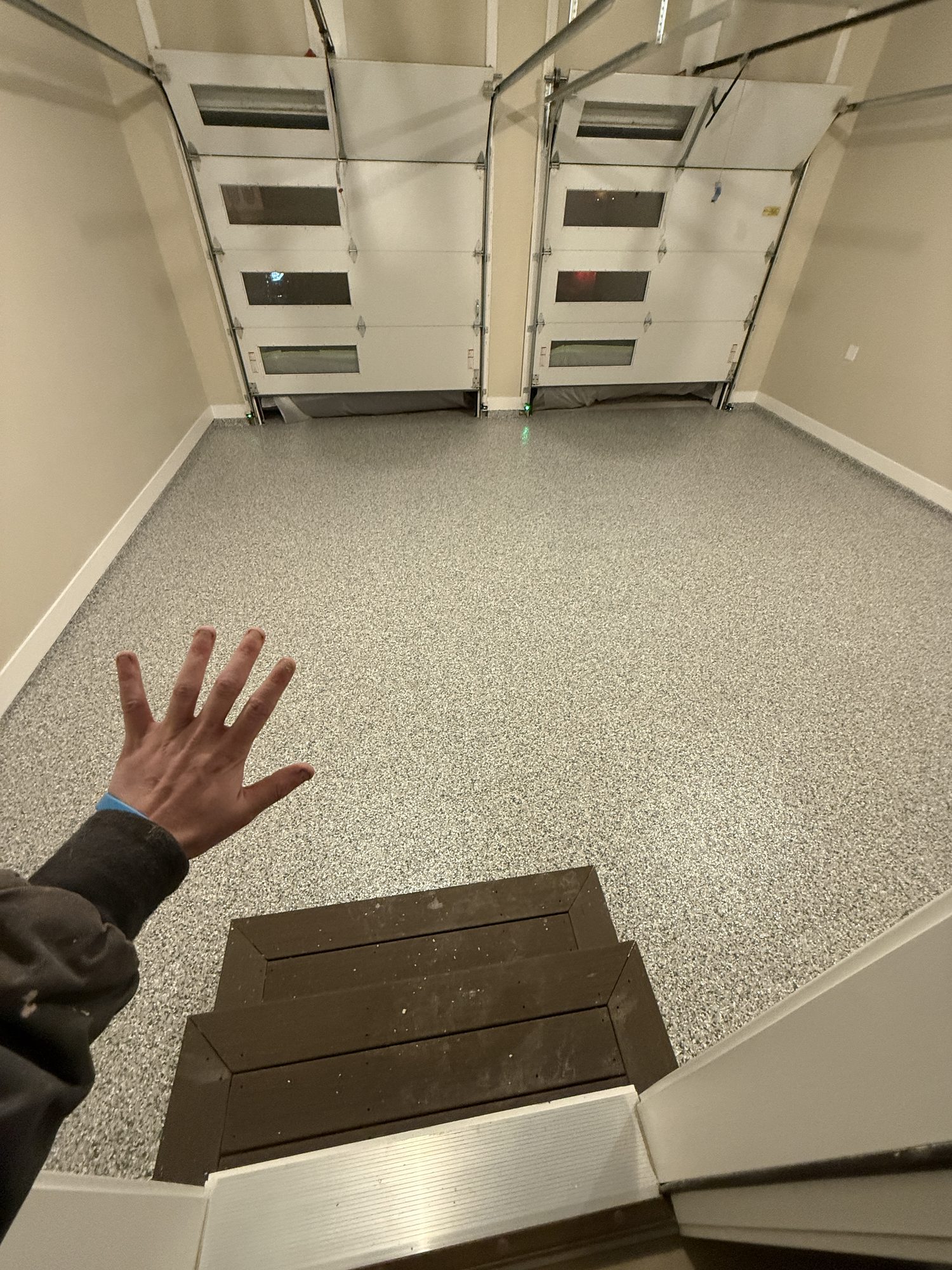 Klondike Marina Bathroom and Gravel Garage Floor Coatings - Photo 12