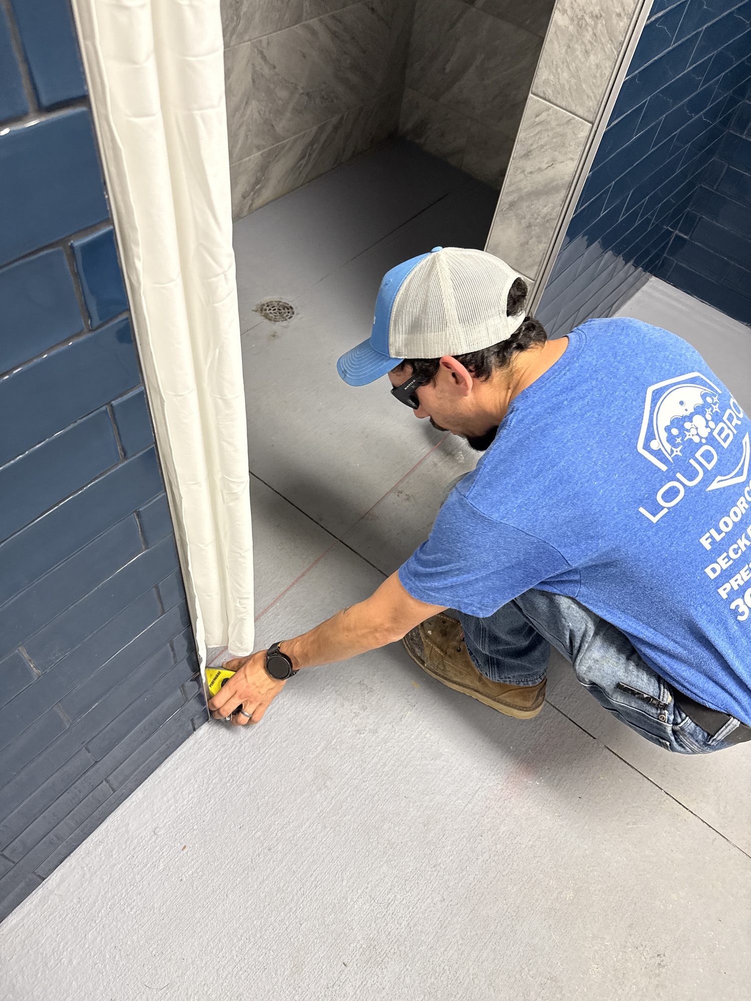 Klondike Marina Bathroom and Gravel Garage Floor Coatings - Photo 6
