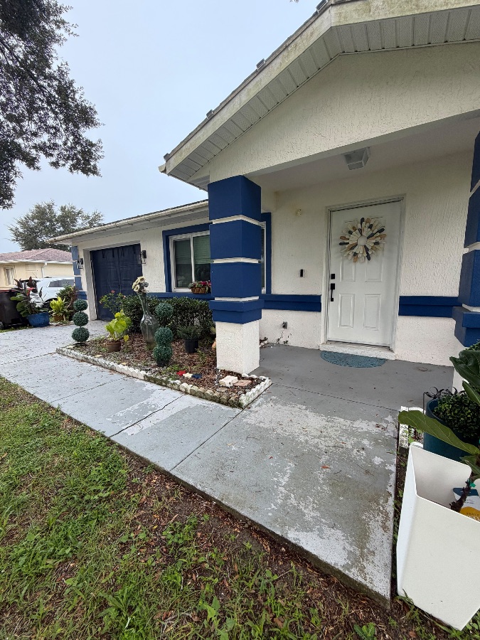 Before Front Walkway