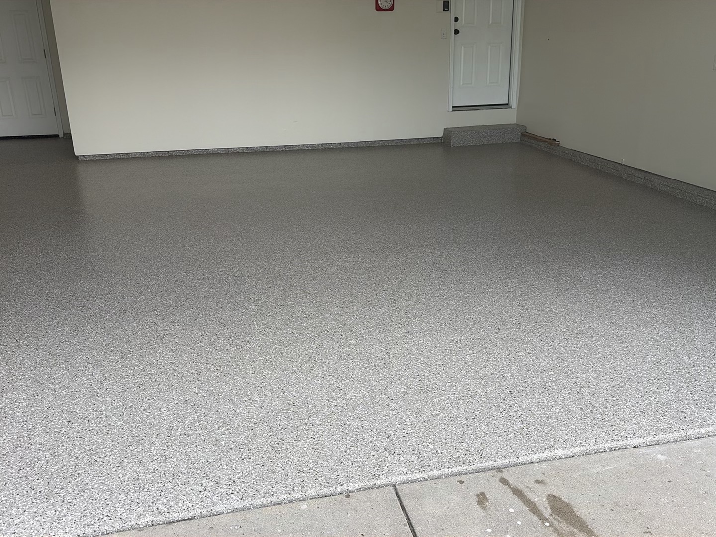 Tony's Creekbed Garage Floor Coating - After