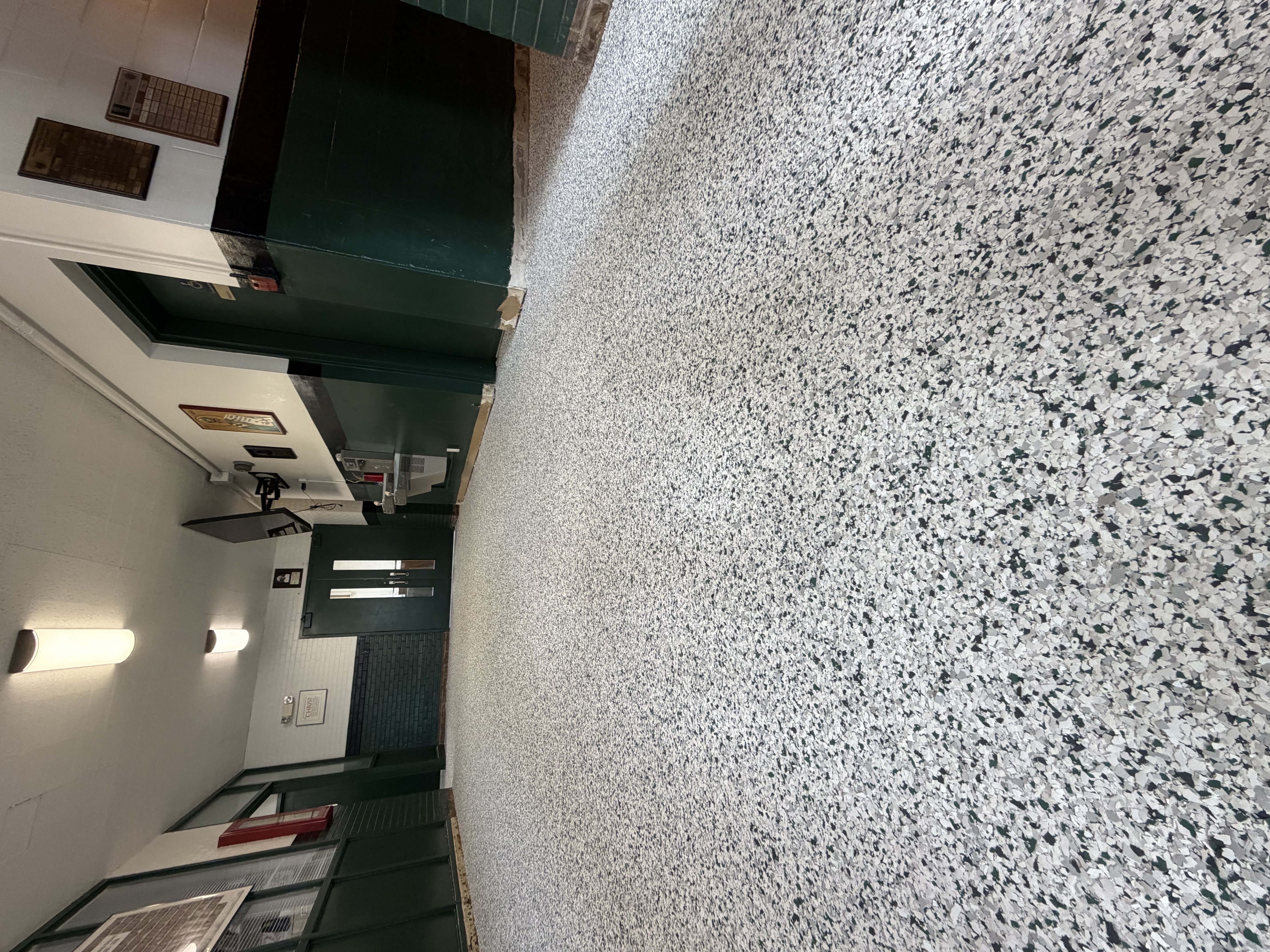 Applying the polyurea basecoat