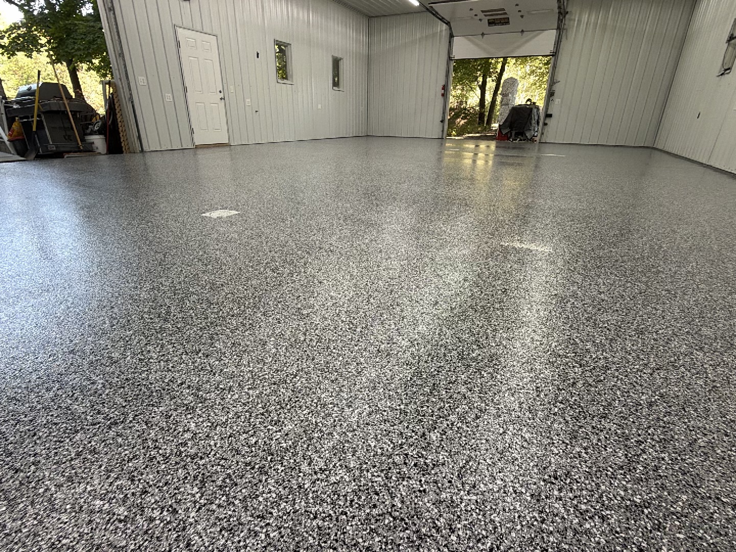 Jim's Domino Garage Floor Coating - After
