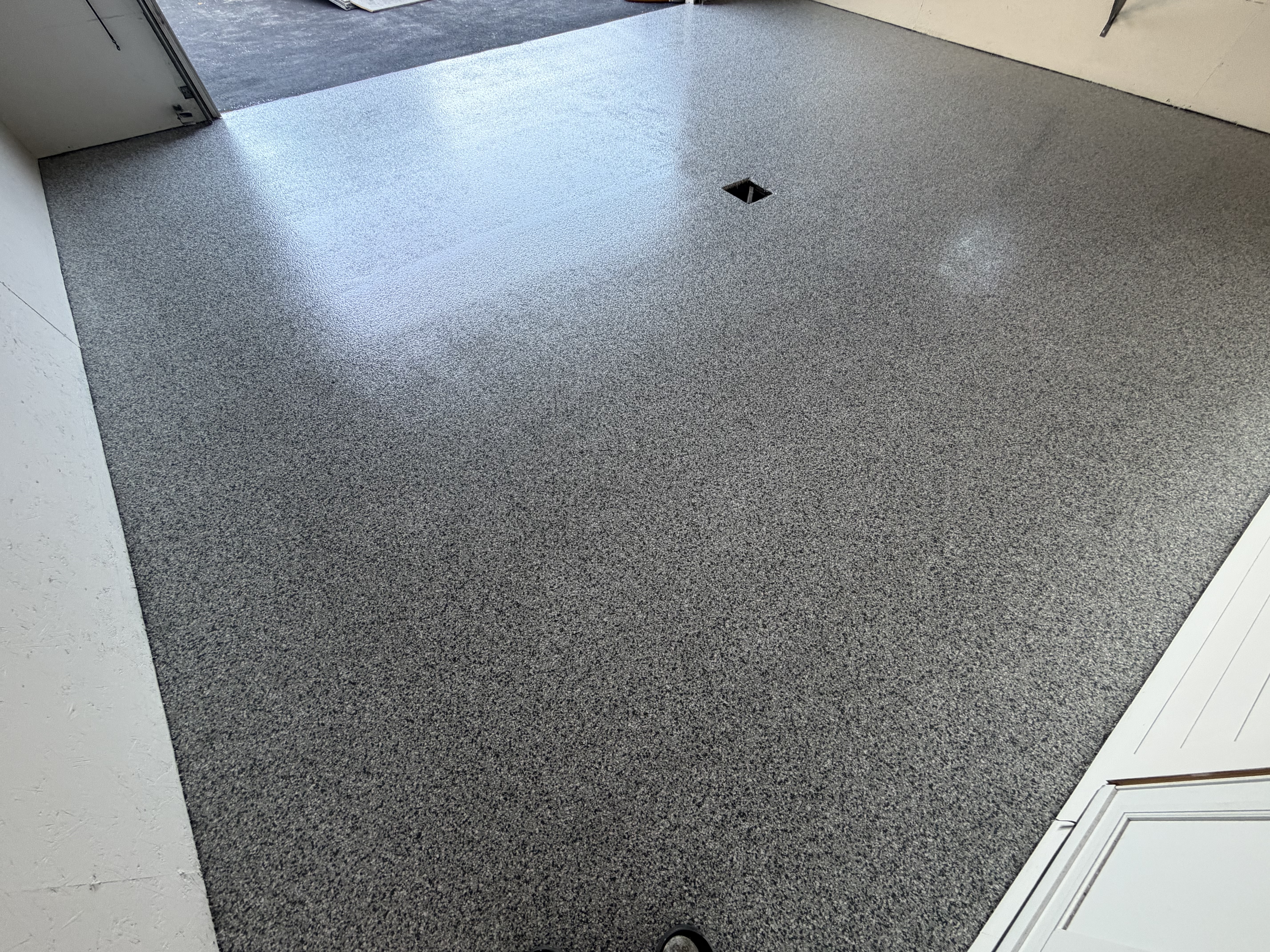 Holly's Gravel Garage Floor Coating - After