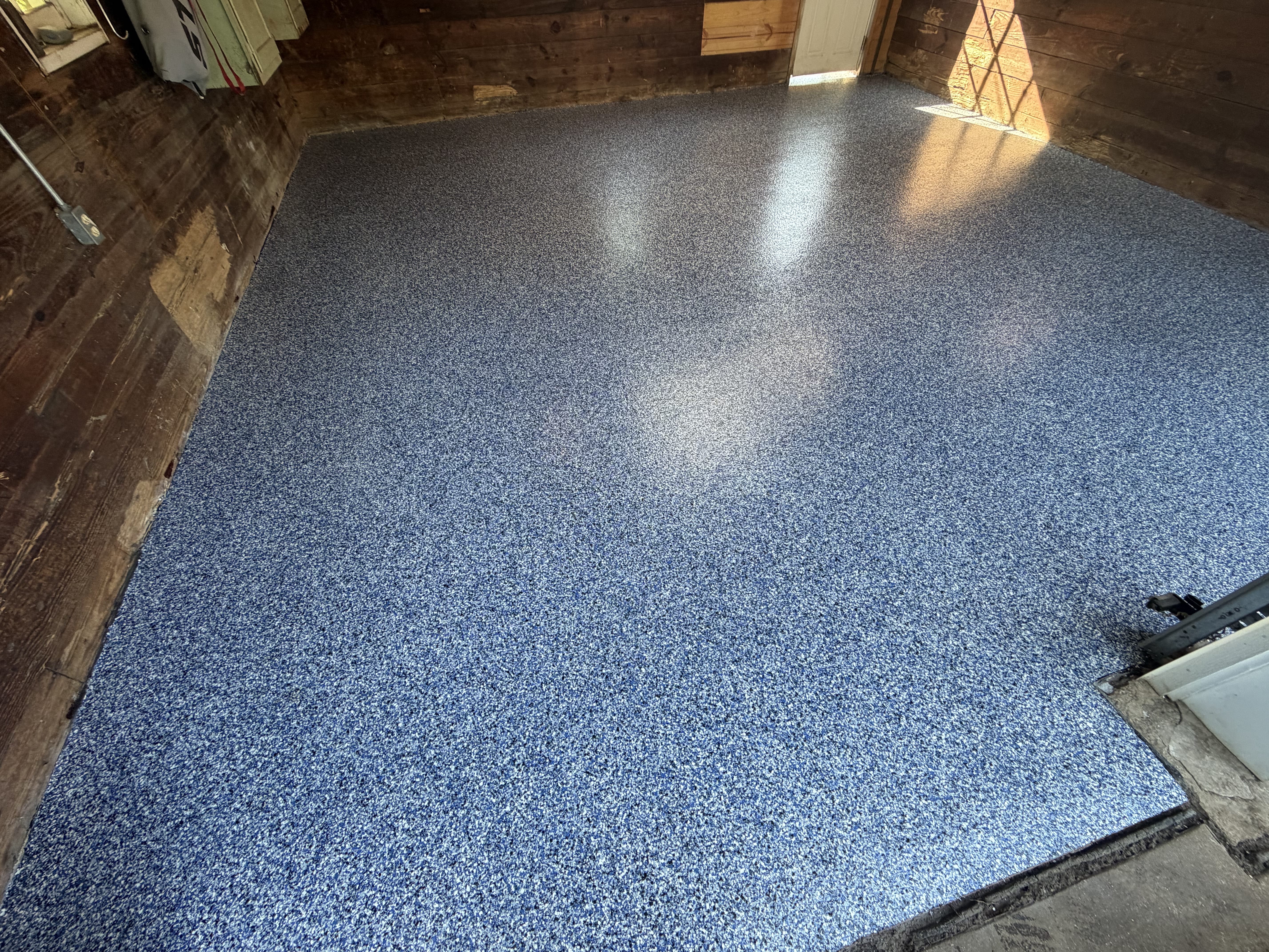 David's Orbit Garage Floor Coating - After